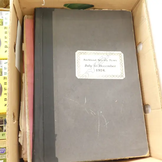 LG COLLECTION AUCKLAND WEEKLY NEWS 1930s & BOUND VOLS 1924 & 1926