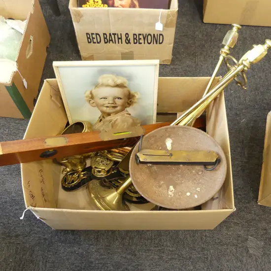 ASST. ITEMS; 2 SPIRIT LEVELS, SCALES, FIRESIDE SET ETC