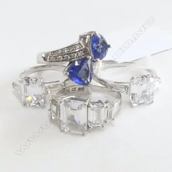 4 925 STG RINGS 20.2gms