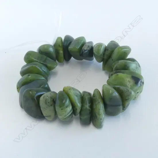 HEAVY POUNAMU STONE BRACELET