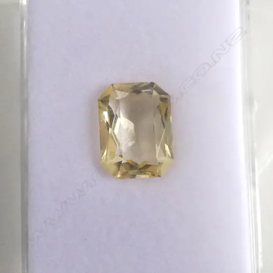9.3 CT CITRINE, OCTAGON CUT