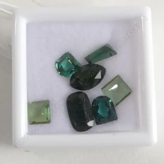 7 ASST. TOURMALINES 4CT