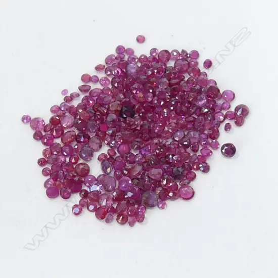 20CT FACETED RUBY, ROUND