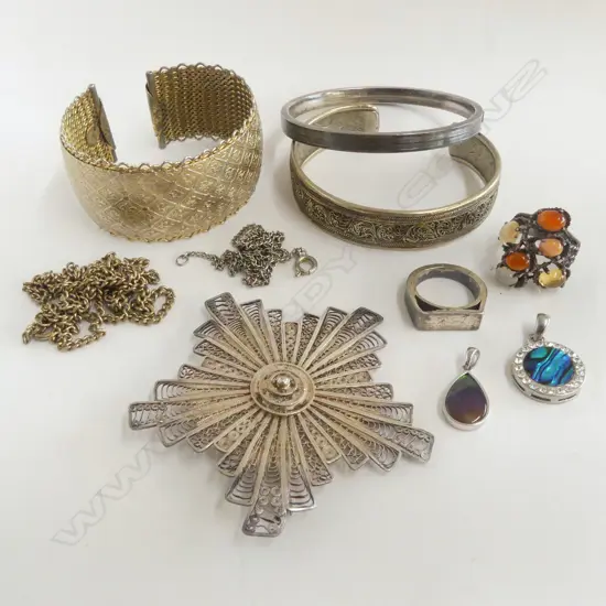 COLLECTION JEWELLERY PCS MANY SILVER