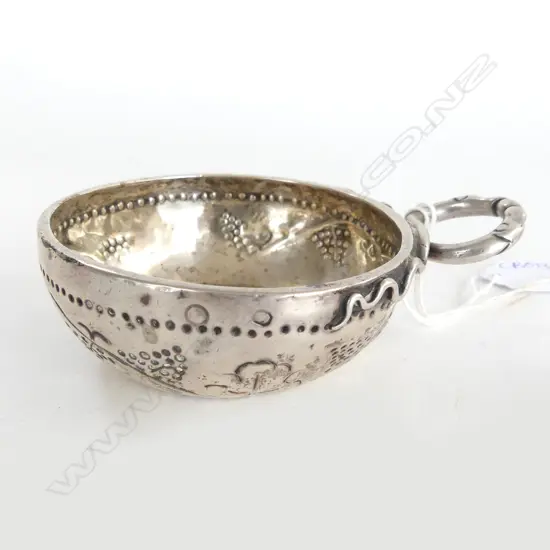 ANTIQUE FRENCH TASTEVIN 85mm dia