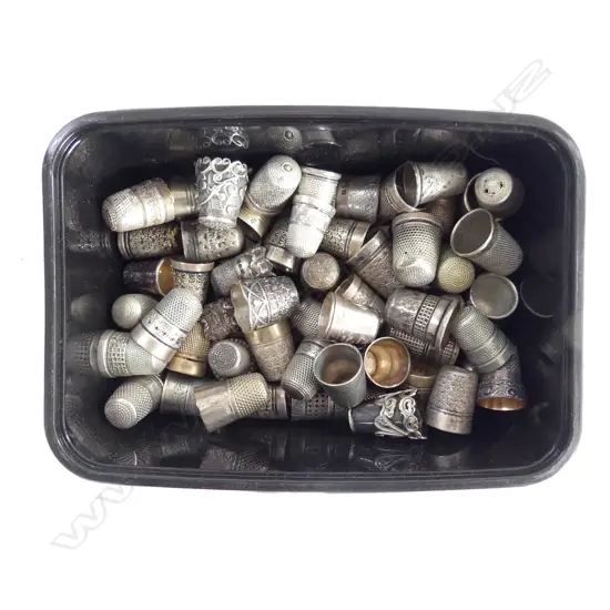 ASST. METAL THIMBLES, SOME STG 