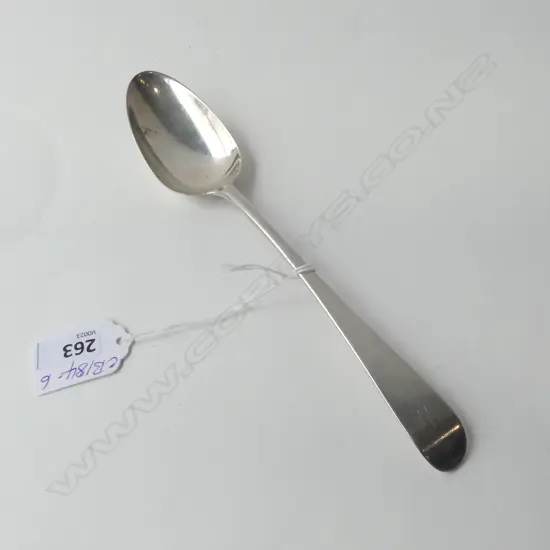 GEORGE III SILVER SPOON London 1784 by George Smith (III)