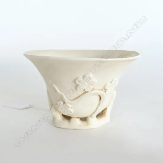BLANC DE CHINE LIBATION CUP W.100mm