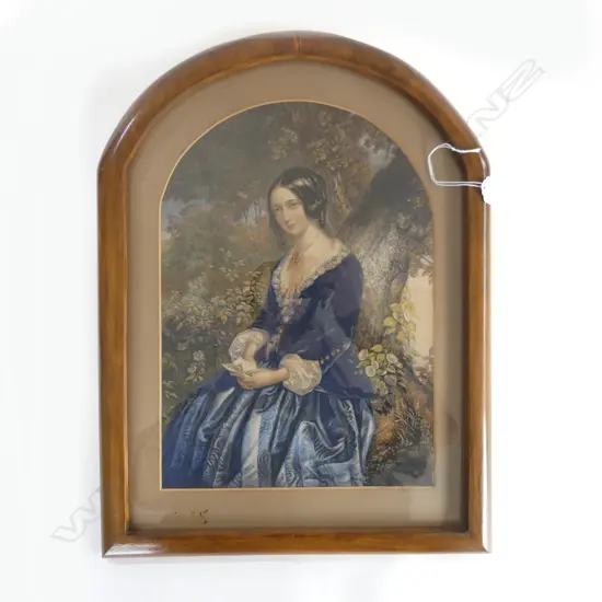 VICTORIAN GEORGE BAXTER PRINTS ''The Day Before Marriage' 350 X 250mm