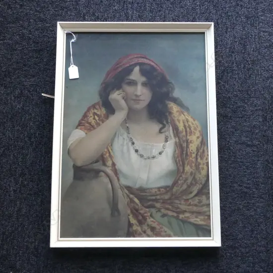 VINTAGE PRINT THE GIPSY QUEEN H580 L410MM