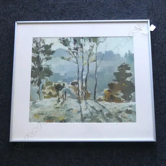 PETER MCINTYRE REPRO PRINT H.420 x 480mm