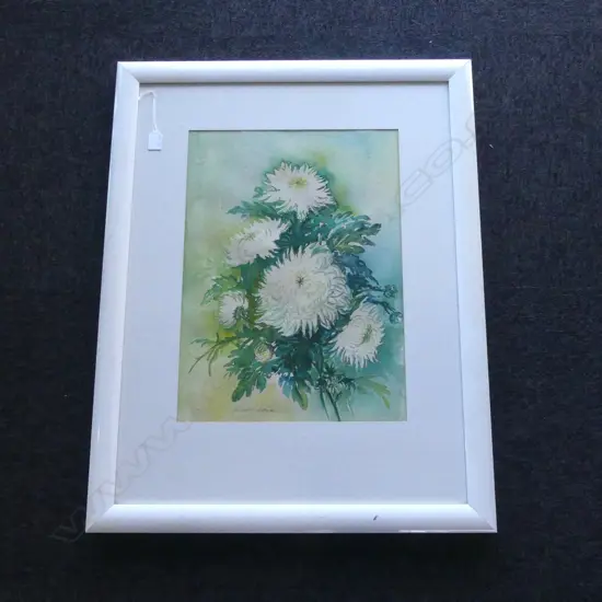 LARGE W/C STILLIFE SIGNED ANNETTE DICKINSON H840 L660MM