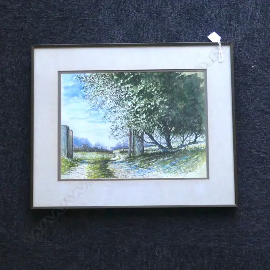 GARY HALPIN 'RIVINGTON LANE' WC '82 280x385mm