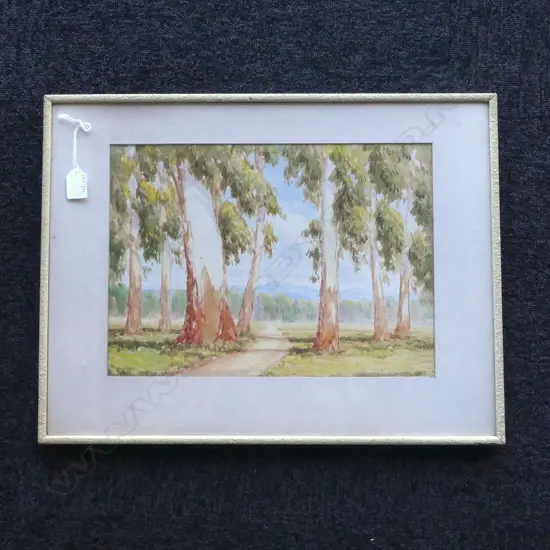 AUSTRALIAN W/C DAYBORO GUMS SIGNED H C SIMPSON H420 L550MM