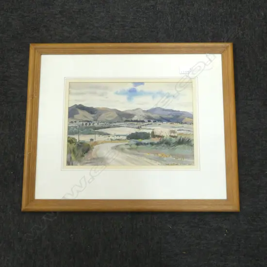 CYRIL WHITEOAK, THE ROAD TO THAMES, WC 1951 245x360mm