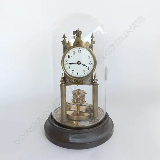 DOME CLOCK, GUSTAV BECKER GERMANY H.290mm