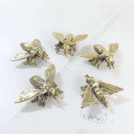 5 BRASS BEES L.65mm