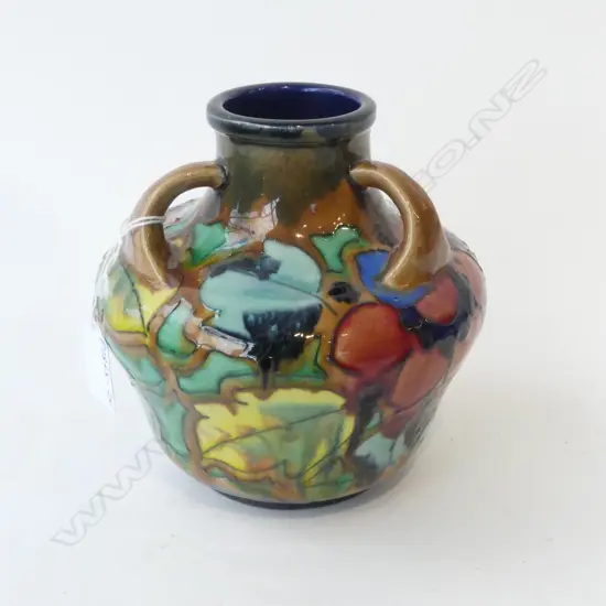 JAPANESE HAND-POTTED CERAMIC VASE H150mm