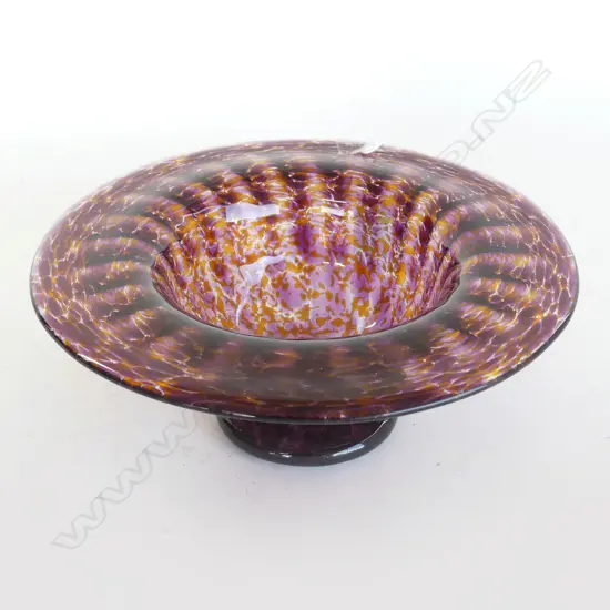 VASART / MONART? ART GLASS BOWL 220mm dia