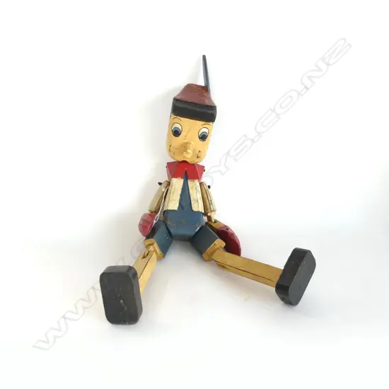 WOODEN PINOCCHIO PUPPET H.560mm