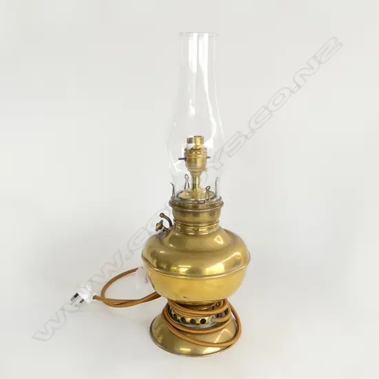 ELECTRIFIED KEROSENE LAMP H.430mm