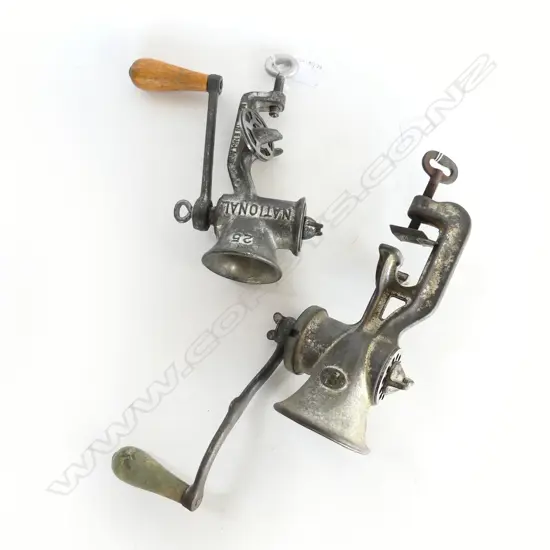 2 VINTAGE SPONG MINCERS H275 TALLEST