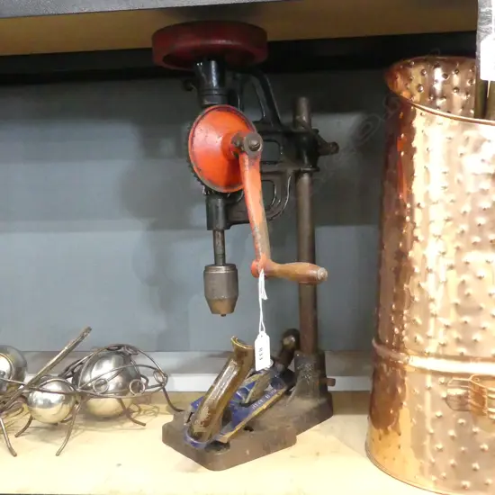 DRILL PRESS  + RECORD No. 735 PLANE