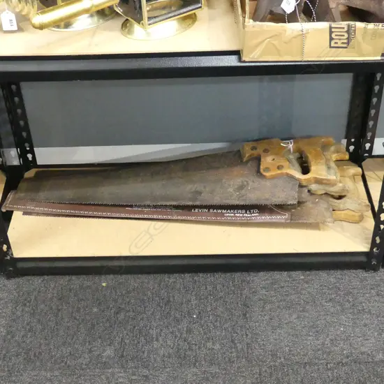 5 VINTAGE SAWS L.750mm