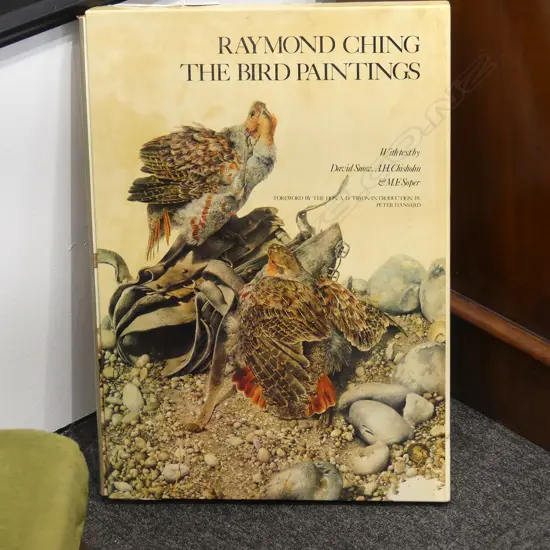 1978  RAYMOND CHING 'THE BIRD PAINTINGS', LG FORMAT BOOK, WITH COVER (DISCOLOURED),