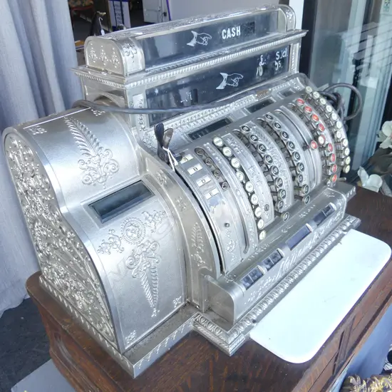 ANTIQUE NATIONAL CASH REGISTER 760x510x650mm