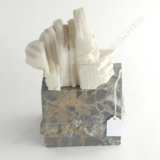 Stephen Woodward (NZ based international) 'Model I for Samothrace' Marble & stone 200 x 180mm