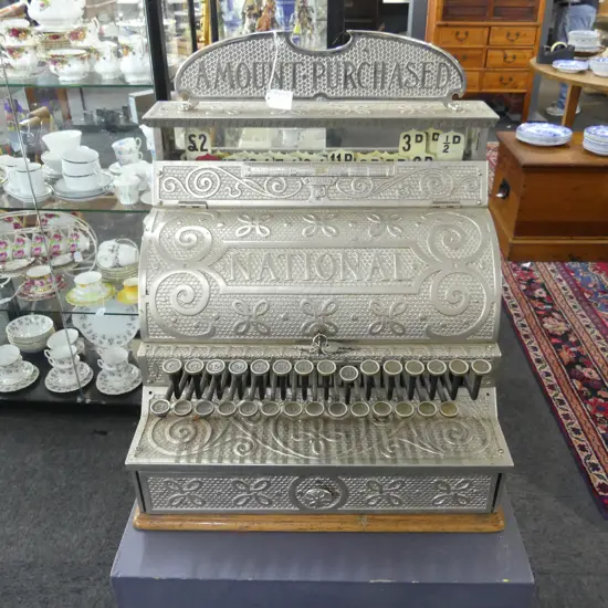 ANTIQUE NATIONAL CASH REGISTER 480x400x540mm