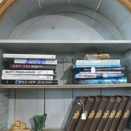 BOOKS; NZ TREES / ART INTEREST