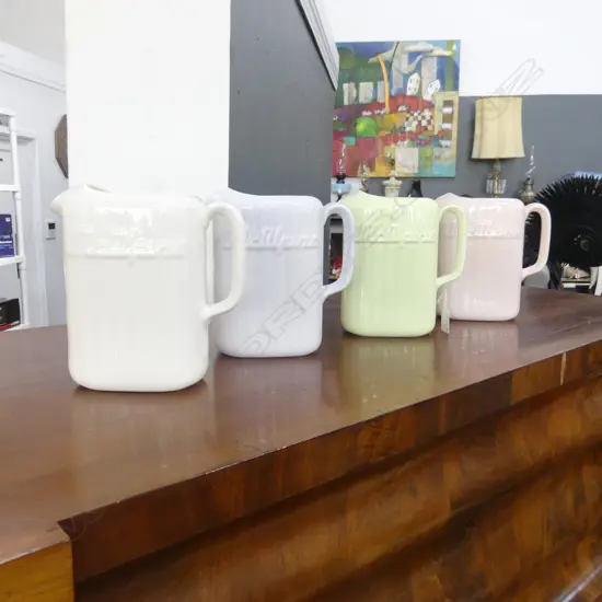 4 REPLICA McALPINE JUGS H.200mm