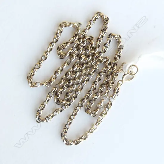 9CT GOLD CHAIN NECKLACE 4.6gms