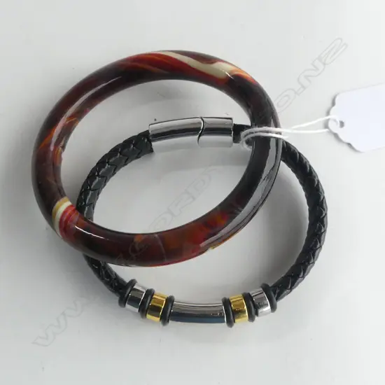 BOHEMIAN WOVEN BRACELET & SML BRACELET