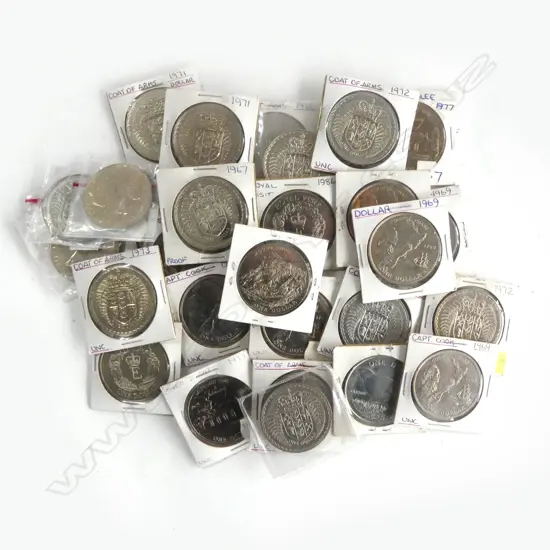 NZ UNC. $1 COMMEMORATIVE COINS
