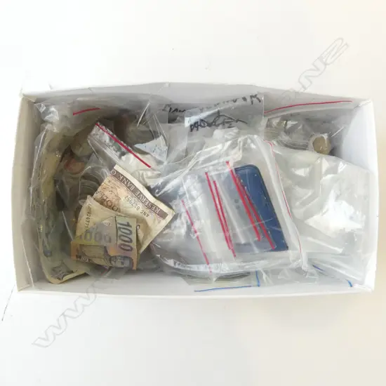 ASST. WORLD NOTES & COINS