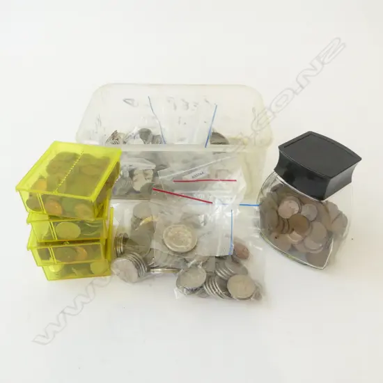 ASST. NZ COINS & RUGBY TOKENS