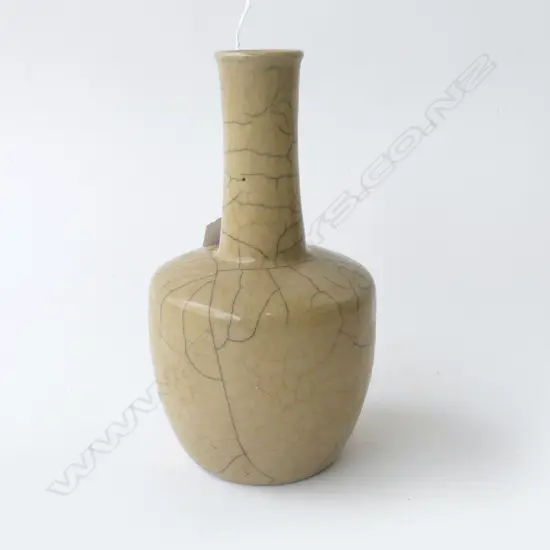 CRACKLE GLAZE VASE H.220mm