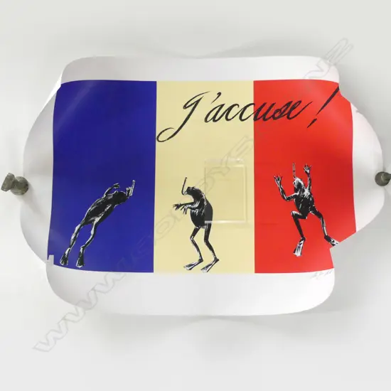 STANLEY PALMER UNFRAMED SIGNED PRINT JACCUSE H640 L900MM