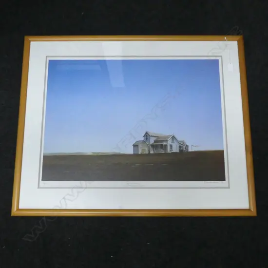 PHILIP MARKHAM 'WAIRARAPA WINDSONG' SIGNED PRINT 1990 181/300 535x720mm
