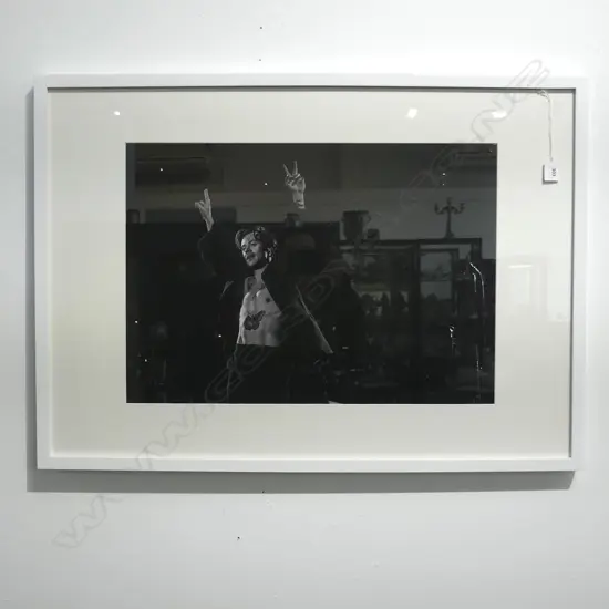 HARRY STYLES B/W PRINT 410x585mm