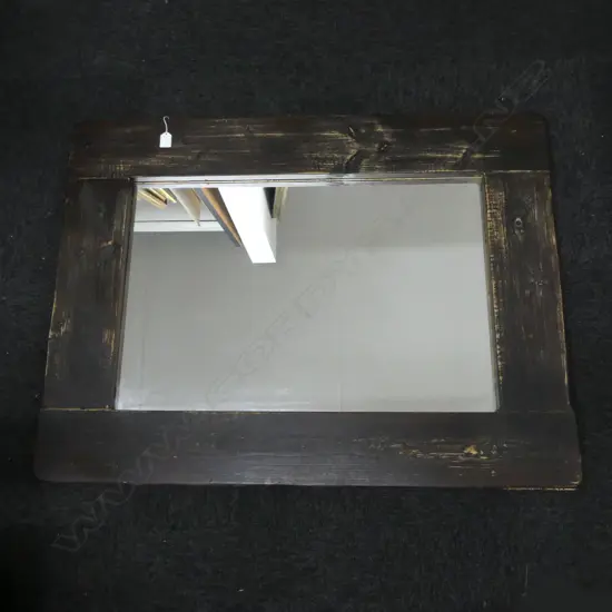 LG MIRROR, RUSTIC WOODEN FRAME 780x1030mm