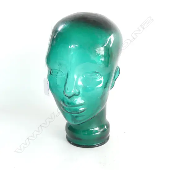 GREEN GLASS HEAD H.280mm