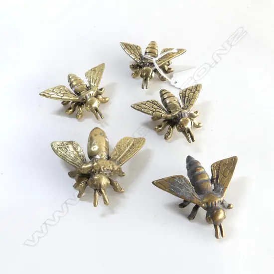 5 BRASS BEES L.65mm