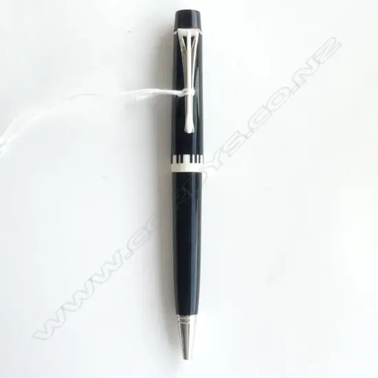 MONTBLANC 'Herbert Von Karjan' LTD ED BALLPOINT PEN w PIANO KEY DETAIL signs of use needs new cartridge