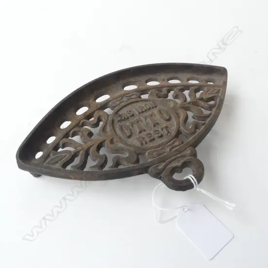 ANTIQUE 'GAS IRON OTTO REST' W.185mm