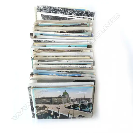 300+ OLD POSTCARDS FROM EUROPE, AMERICA ETC
