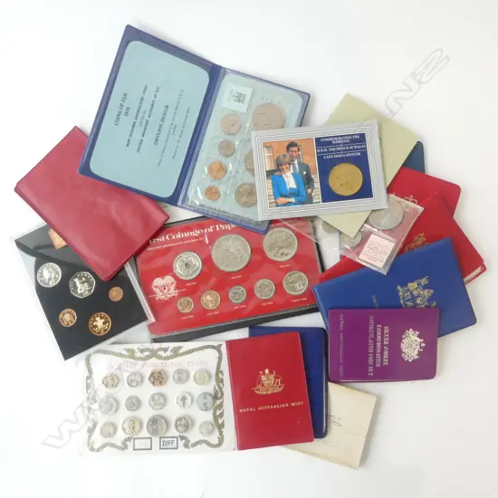 ASST. COIN SETS ETC